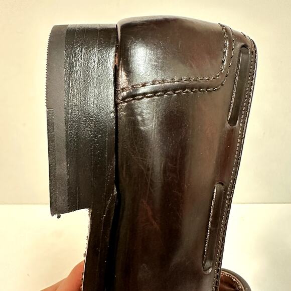 NEW HEELS Alden 772 Color 8 Shell Cordovan Tassel Loafer Made in USA 12 - Picture 10 of 11
